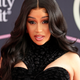Host Cardi B attends the 2021 American Music Awards Red Carpet Roll-Out on November 19, 2021 in Los Angeles, California.